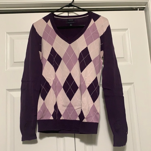 Tommy Hilfiger Sweaters - Tommy Hilfiger women’s argyle sweater